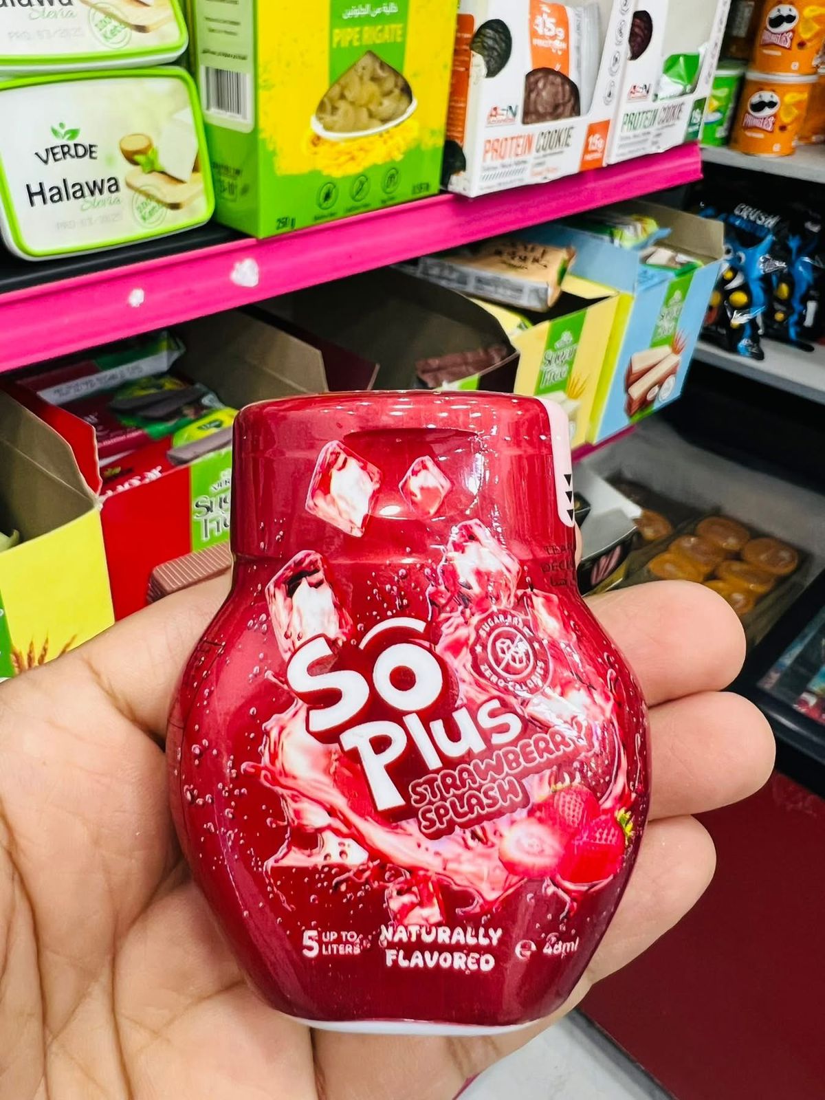 So Plus Strawberry Splash Water Enhancer