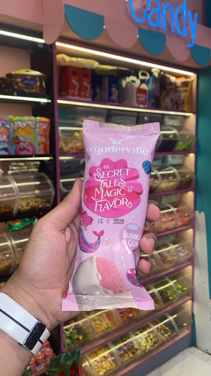 Wonderville Bubble Gum Ice Cream Bar