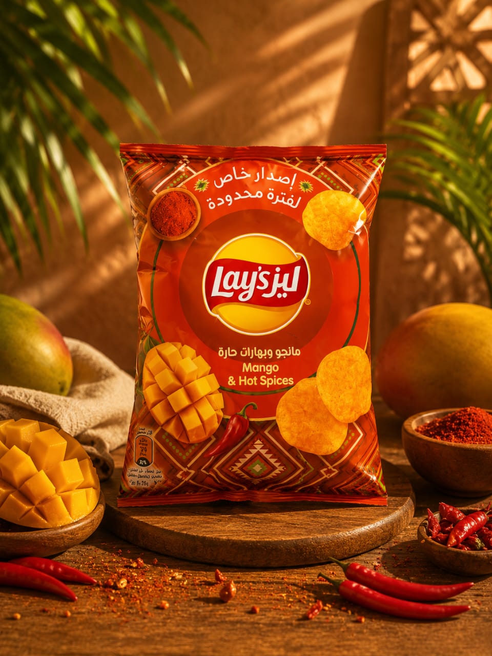 Lay's Mango & Hot Spices — Limited Edition