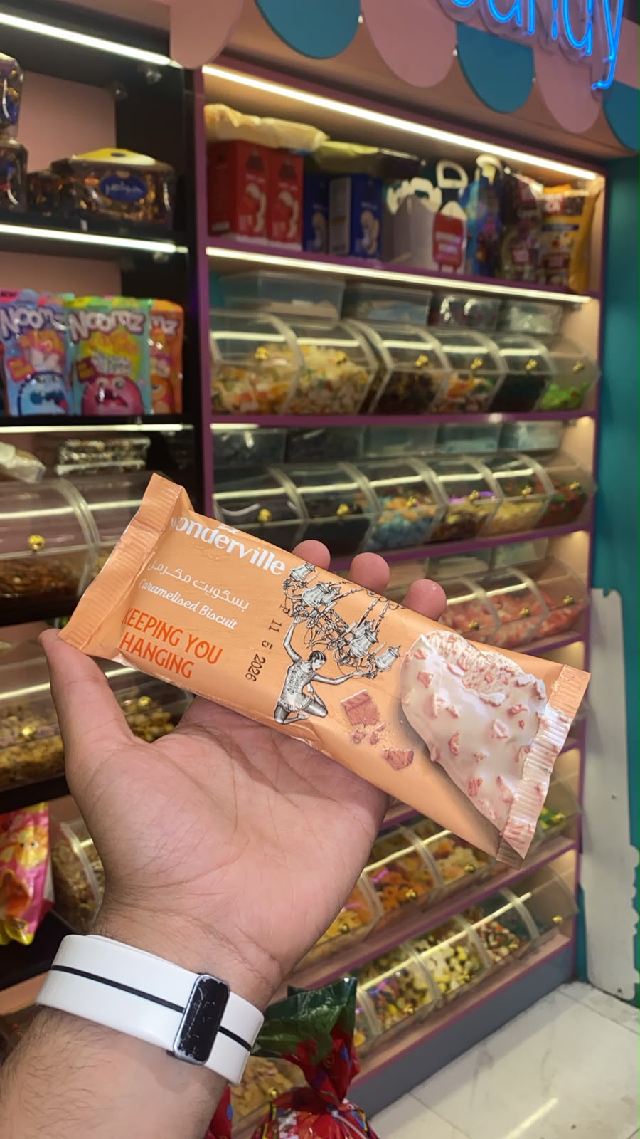 Wonderville Caramelised Biscuit Ice Cream Stick