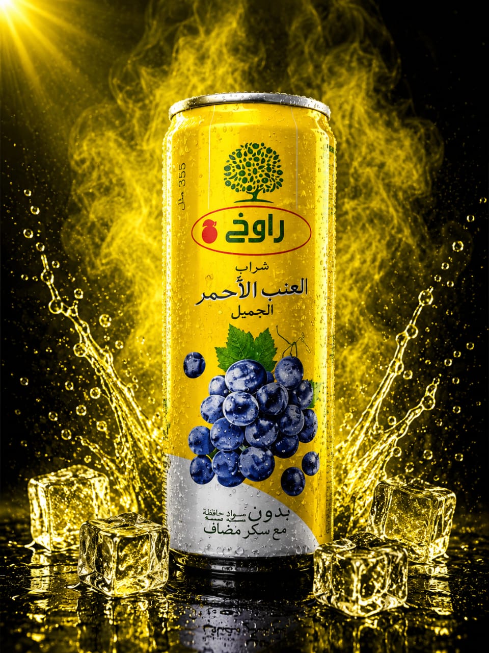 Rauch Red Grape Sparkling Drink