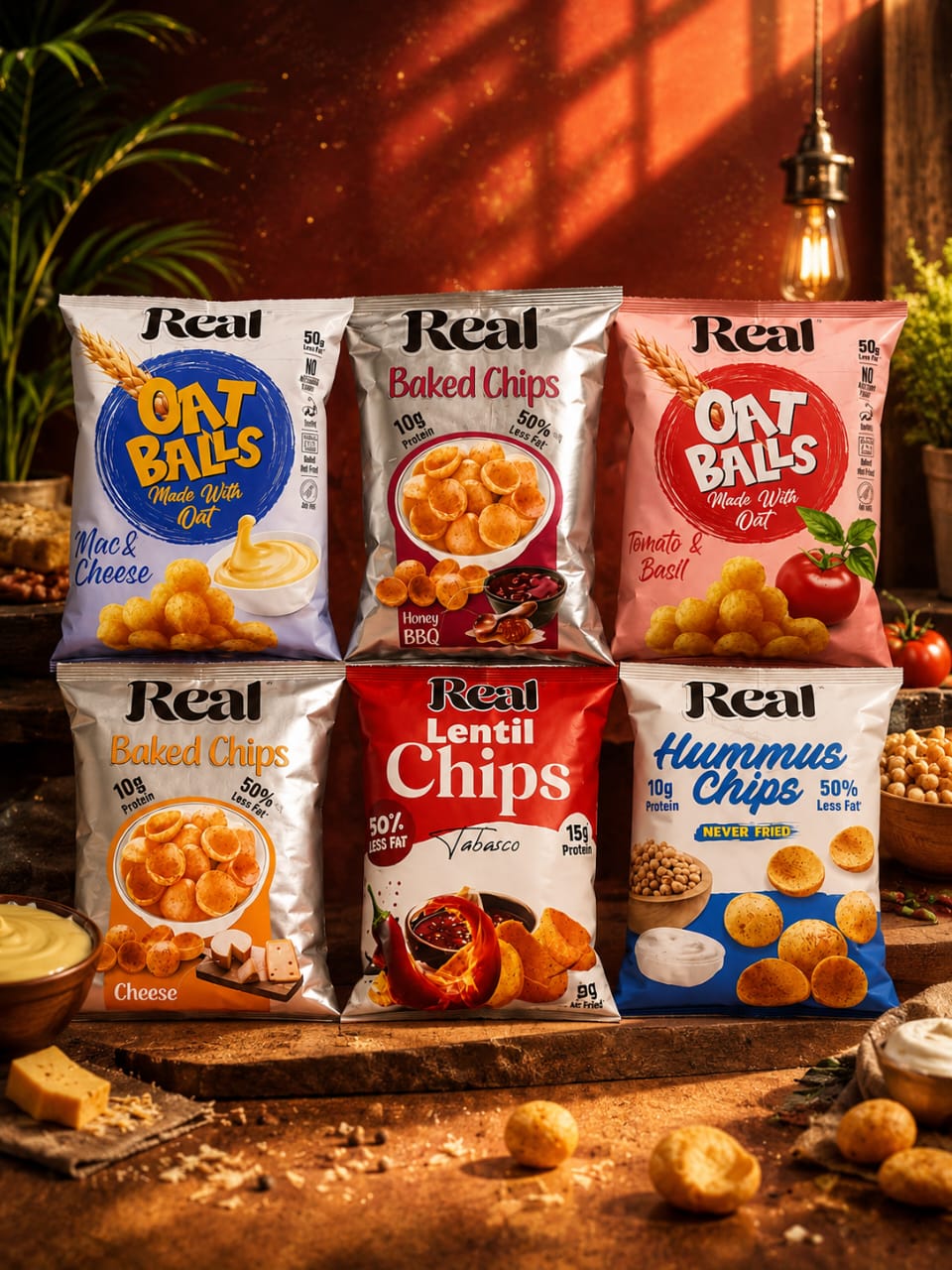 Real Baked Chips — Assorted Flavors