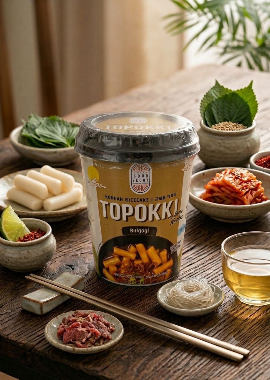 Good Seoul Topokki — Bulgogi & Glass Noodles Cup