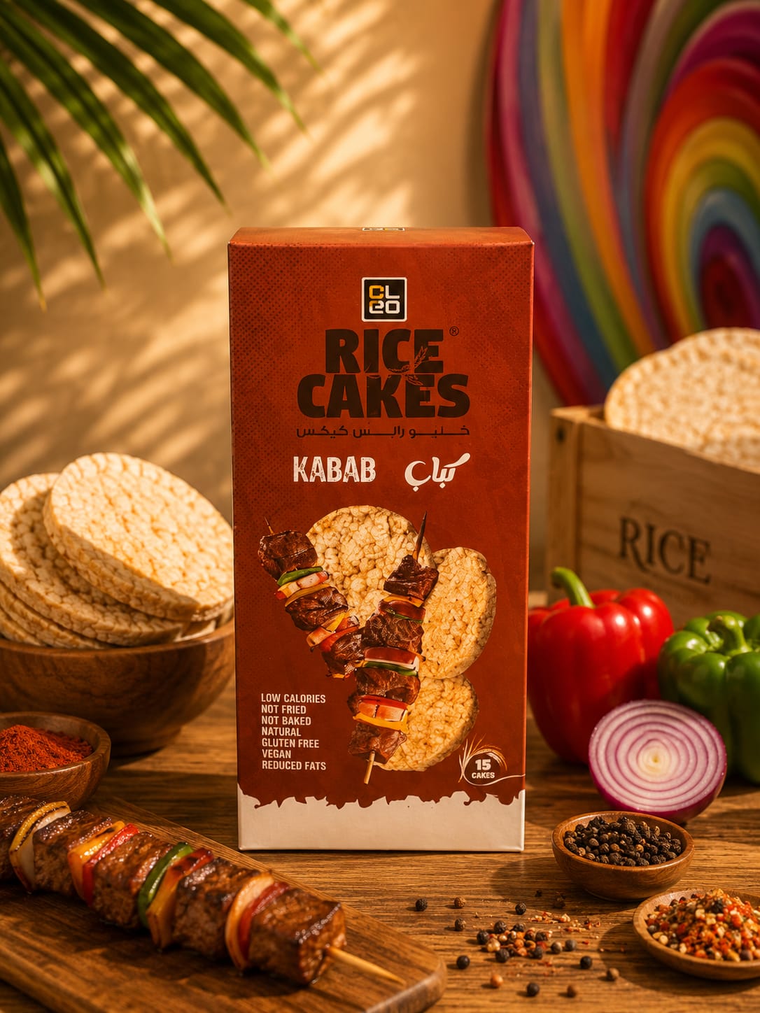 Cleo Rice Cakes — Kabab