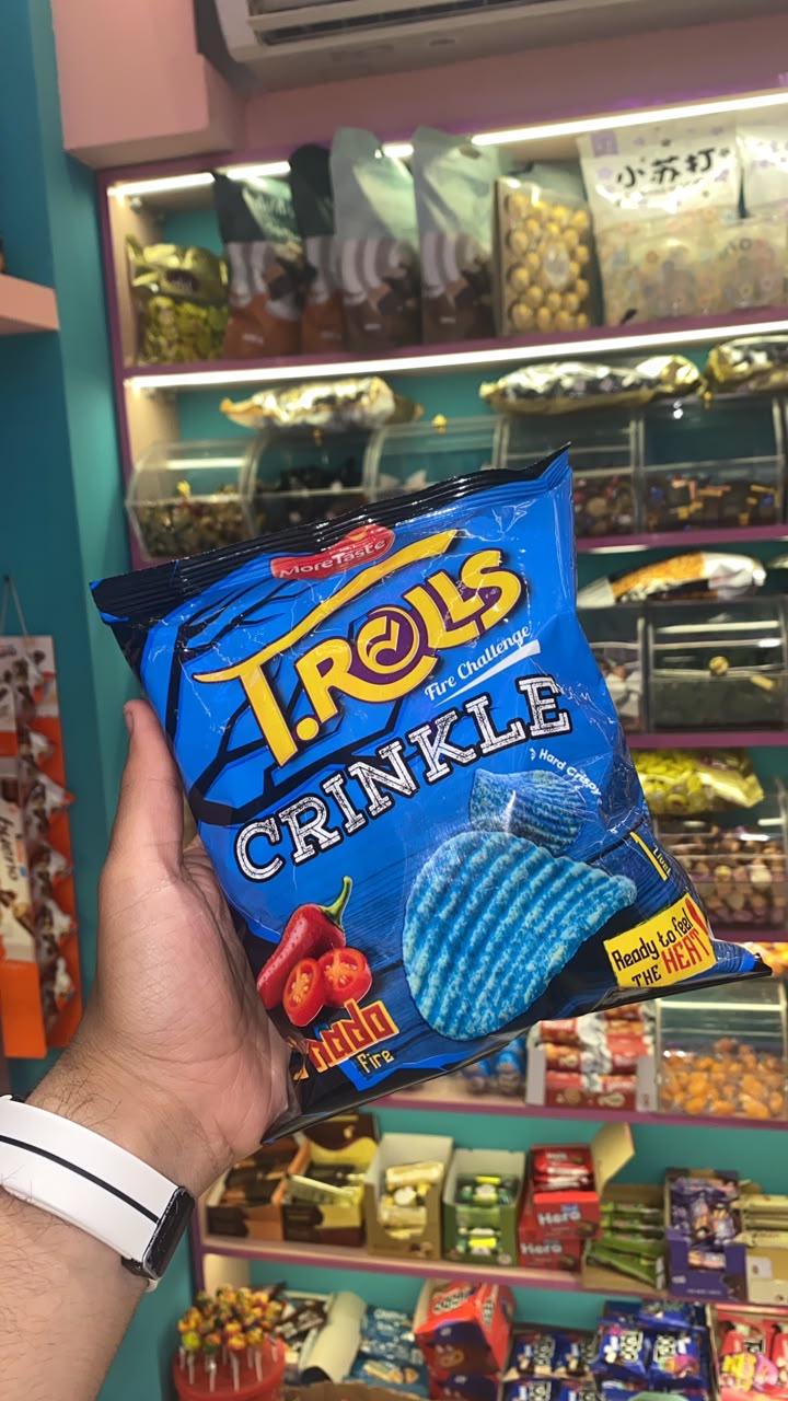 T.Rolls Crinkle Blue Fire