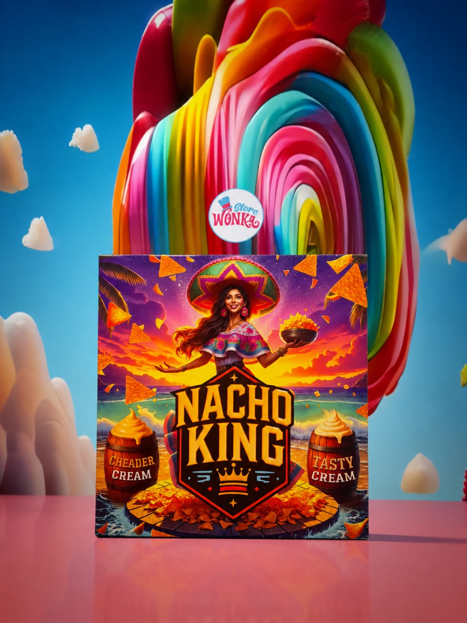 Nacho King — Cheader & Tasty Cream