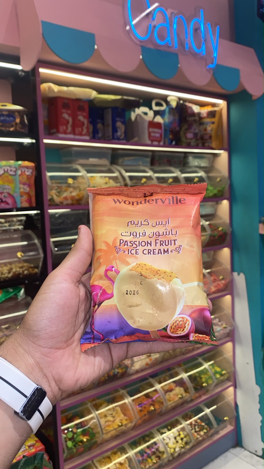 Wonderville Passion Fruit Ice Cream Stick