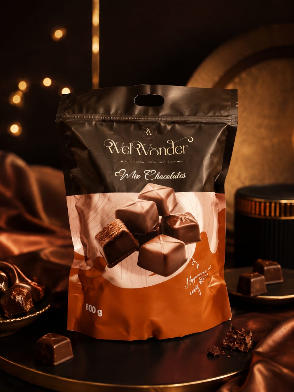 Wel Wonder Mix Chocolates Pouch — 800g