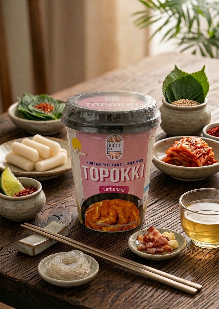 Good Seoul Topokki — Carbonara Cup