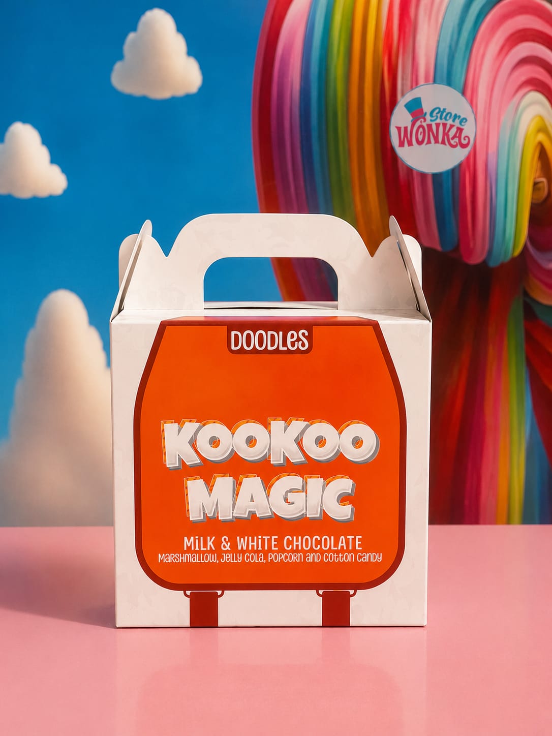 Doodles KooKoo Magic — Milk & White Chocolate Box