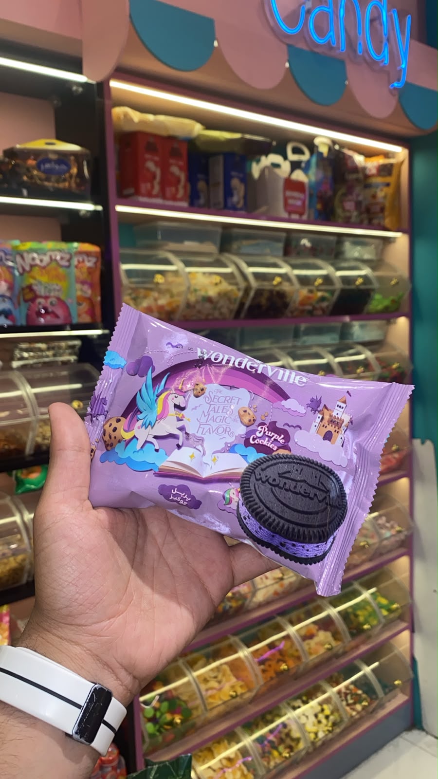 Wonderville Purple Cookies Ice Cream Sandwich
