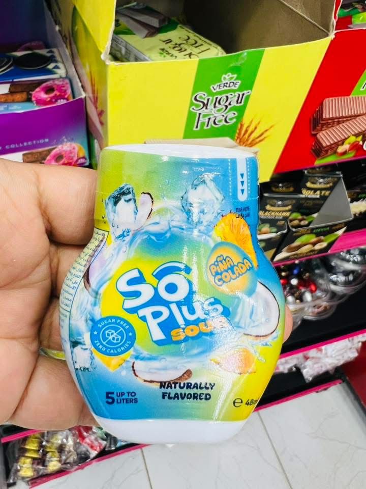 So Plus Sour Piña Colada Water Enhancer