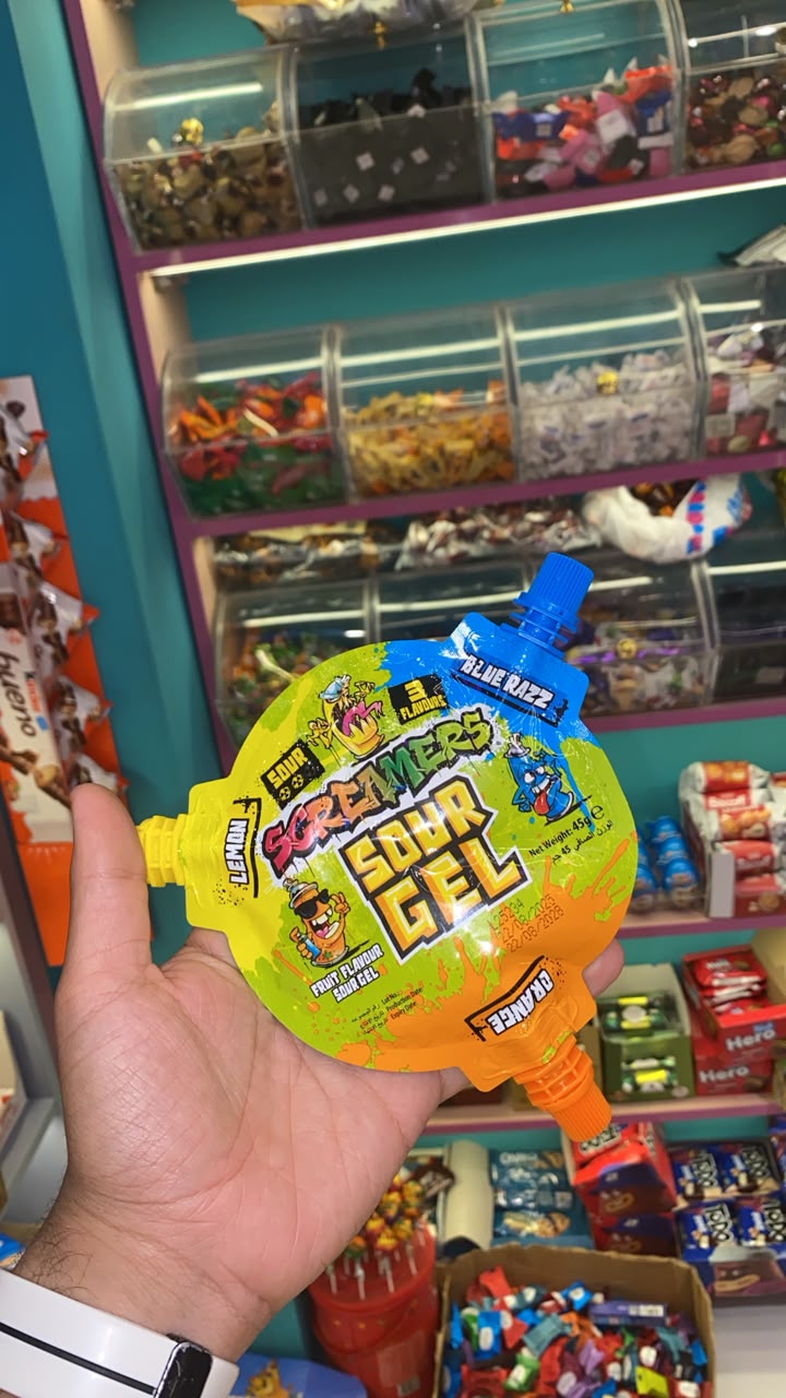 Screamers Sour Gel Candy