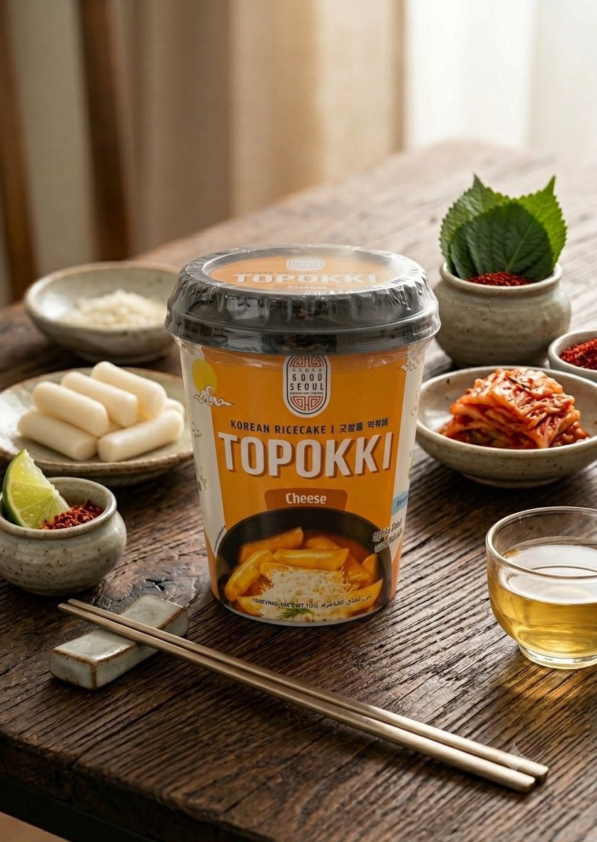 Good Seoul Topokki — Cheese Cup