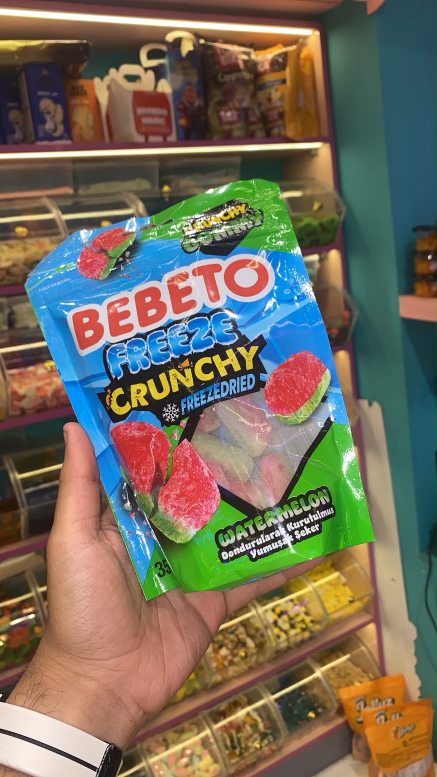 Bebeto Freeze Crunchy Watermelon