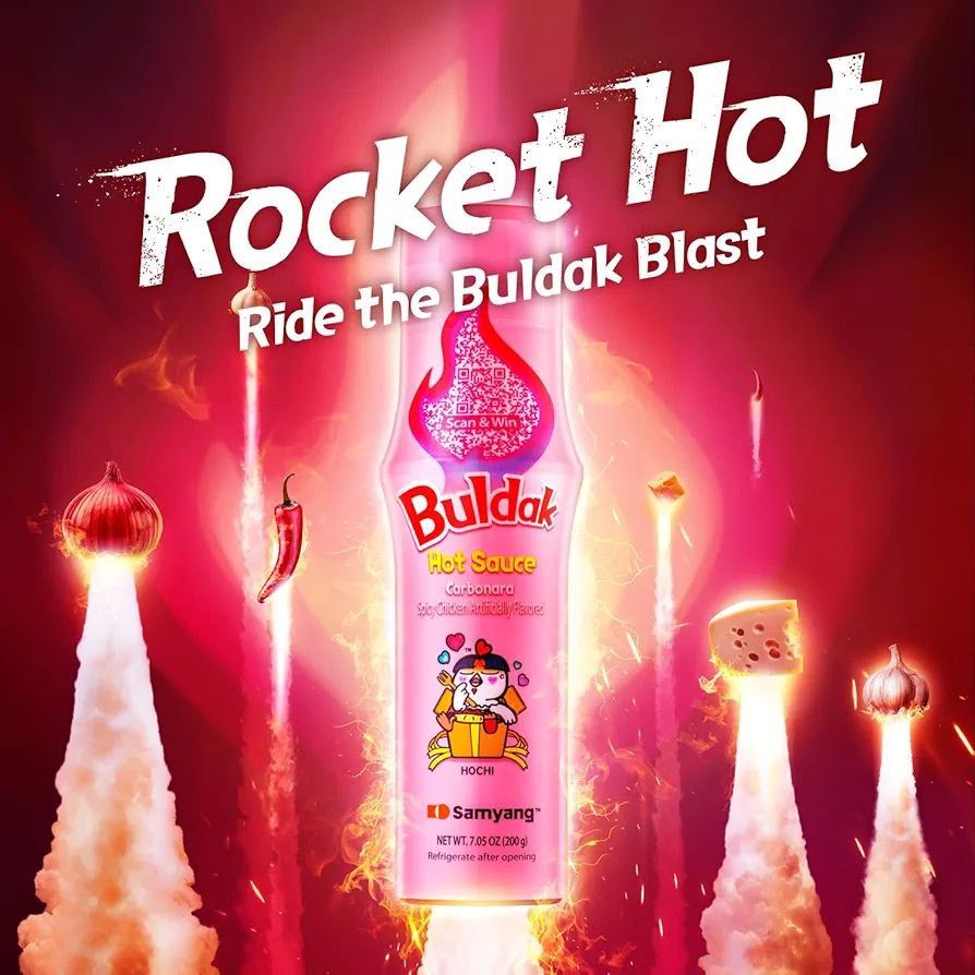 Samyang Buldak Hot Sauce — Carbonara