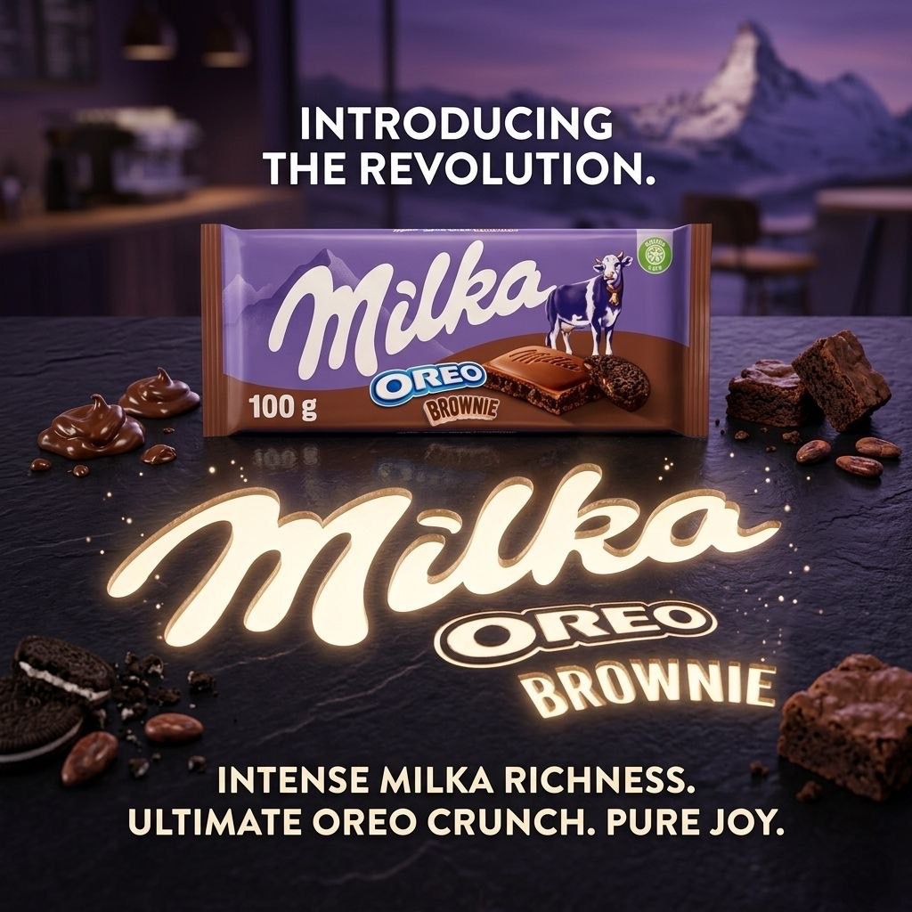 Milka Oreo Brownie