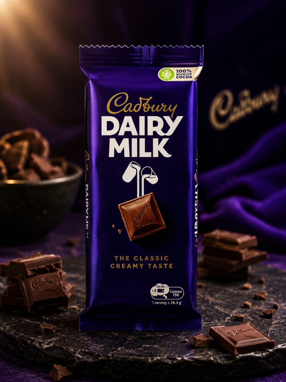 Cadbury Dairy Milk — Classic Creamy Taste