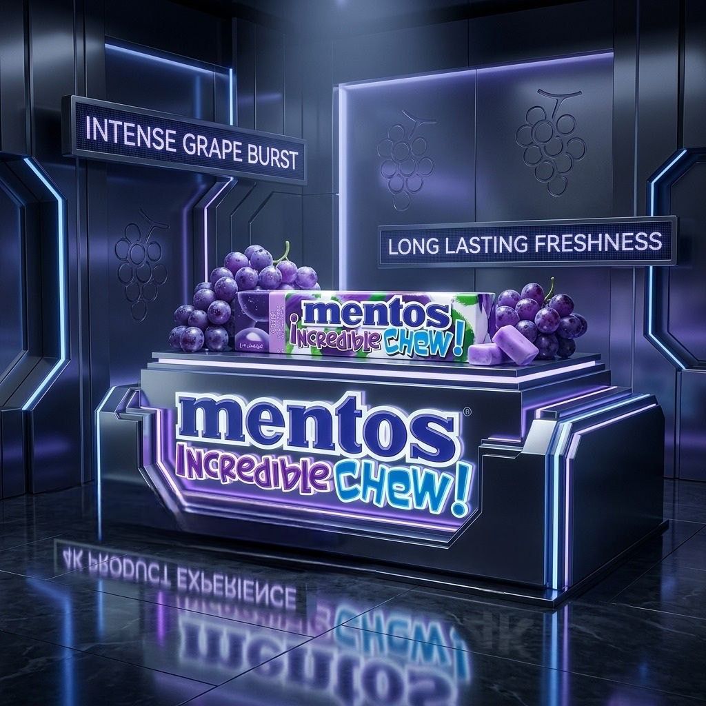 Mentos Incredible Chew — Grape