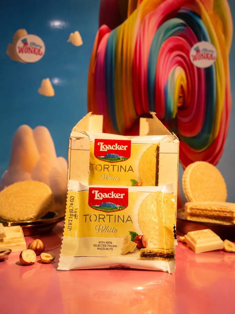 Loacker Tortina White