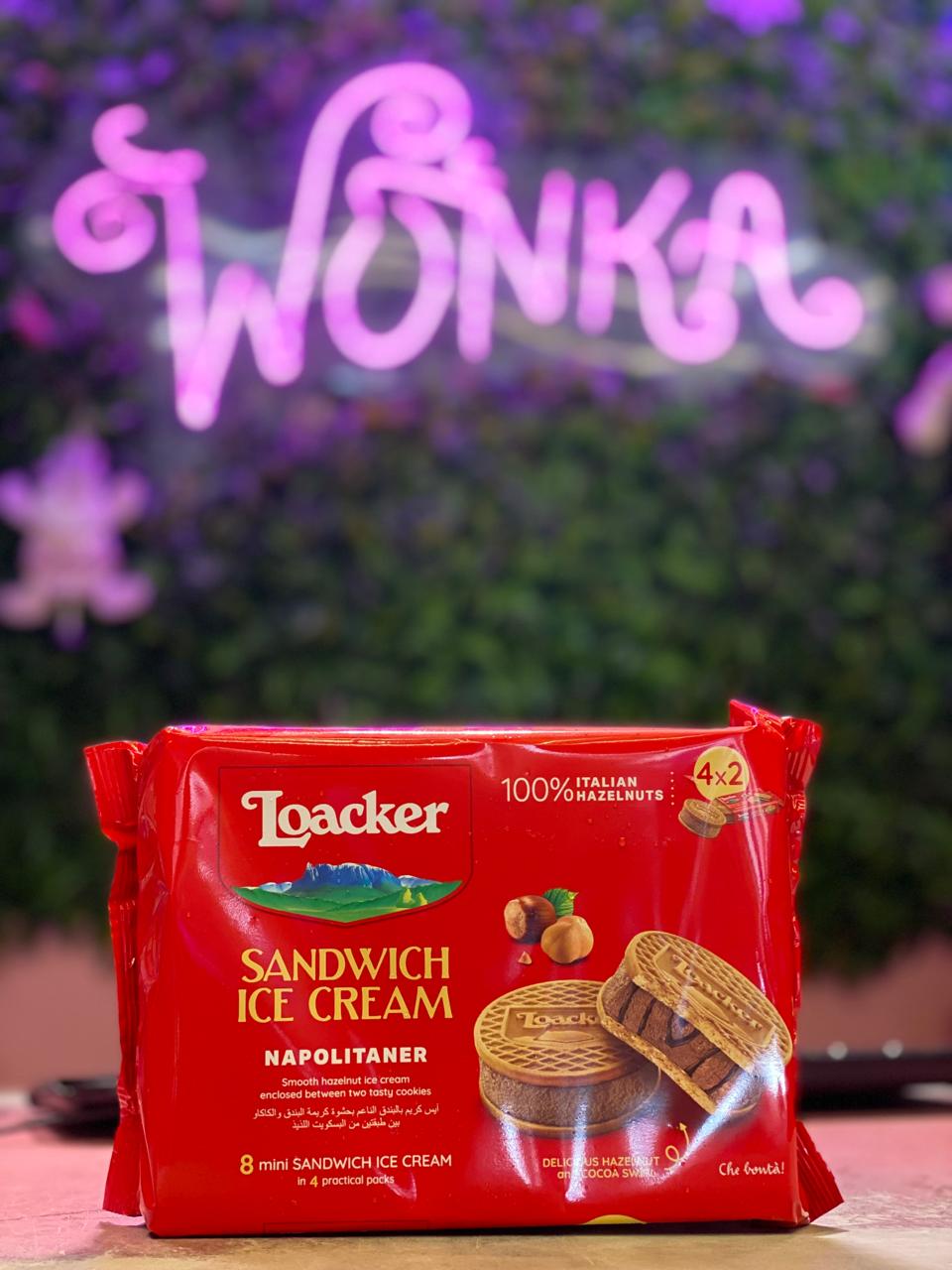 Loacker Sandwich Ice Cream — Napolitaner