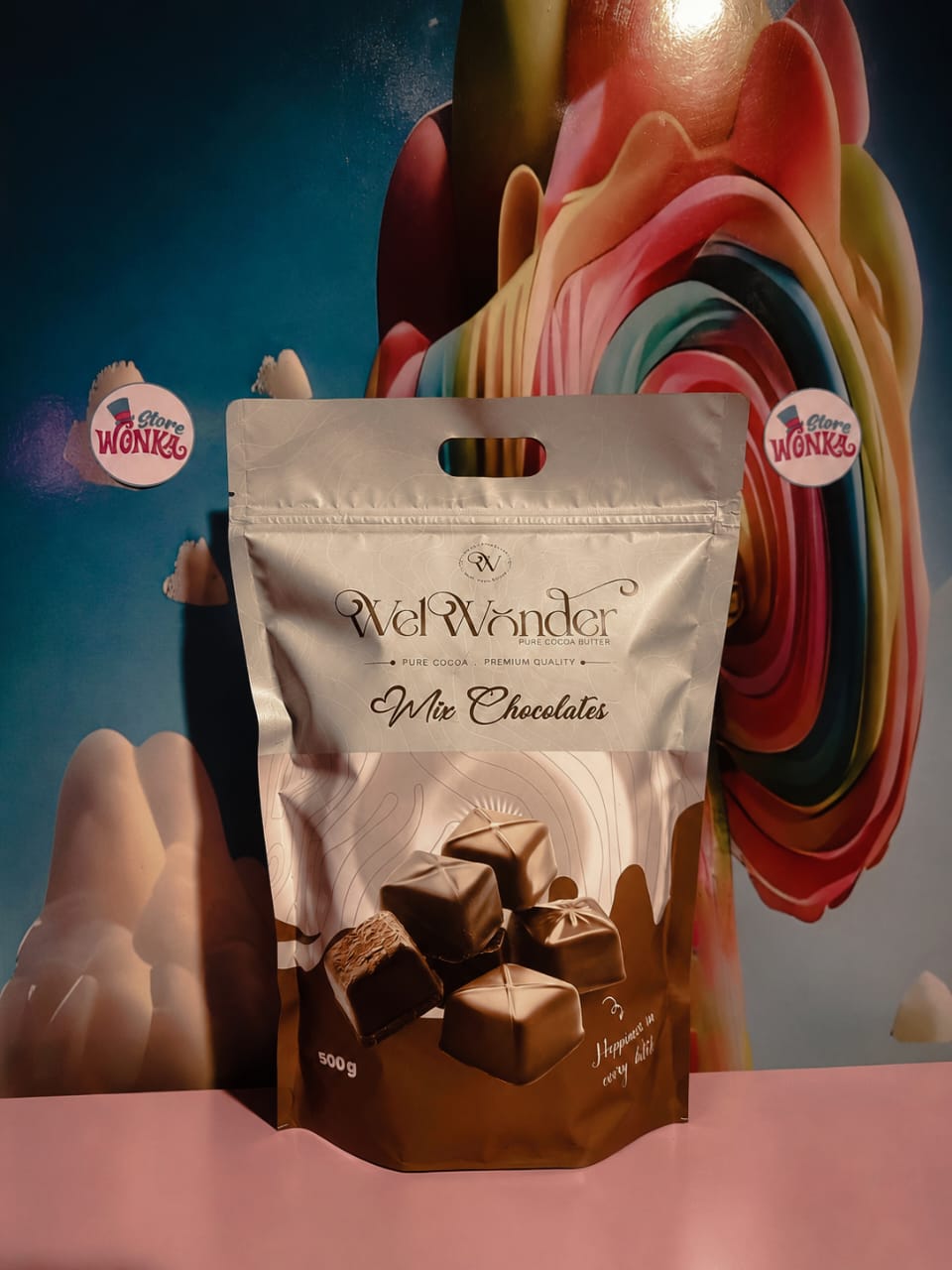 Wel Wonder Mix Chocolates Pouch — 500g