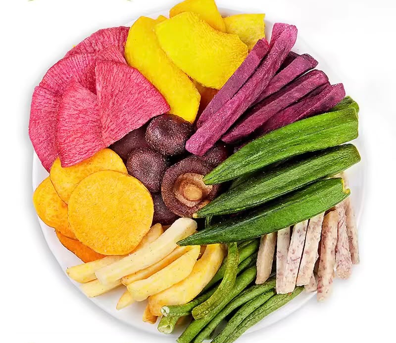 Mixed Dried Vegetable Crisps