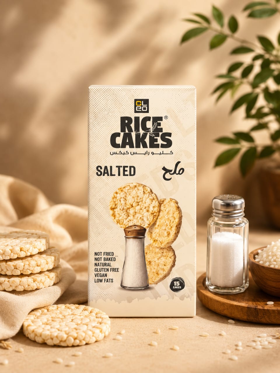Cleo Rice Cakes — Salted