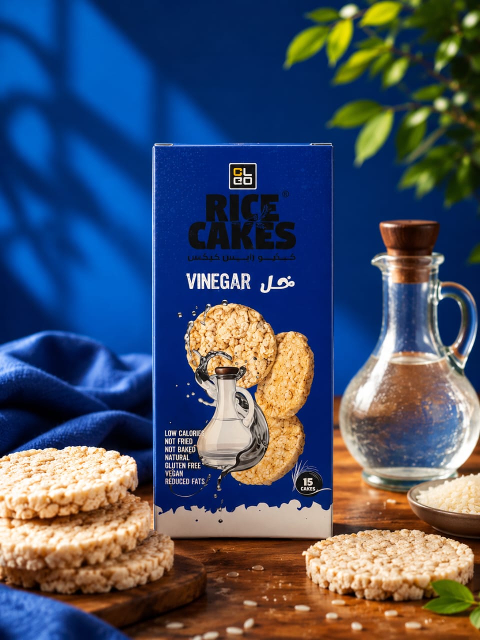 Cleo Rice Cakes — Vinegar