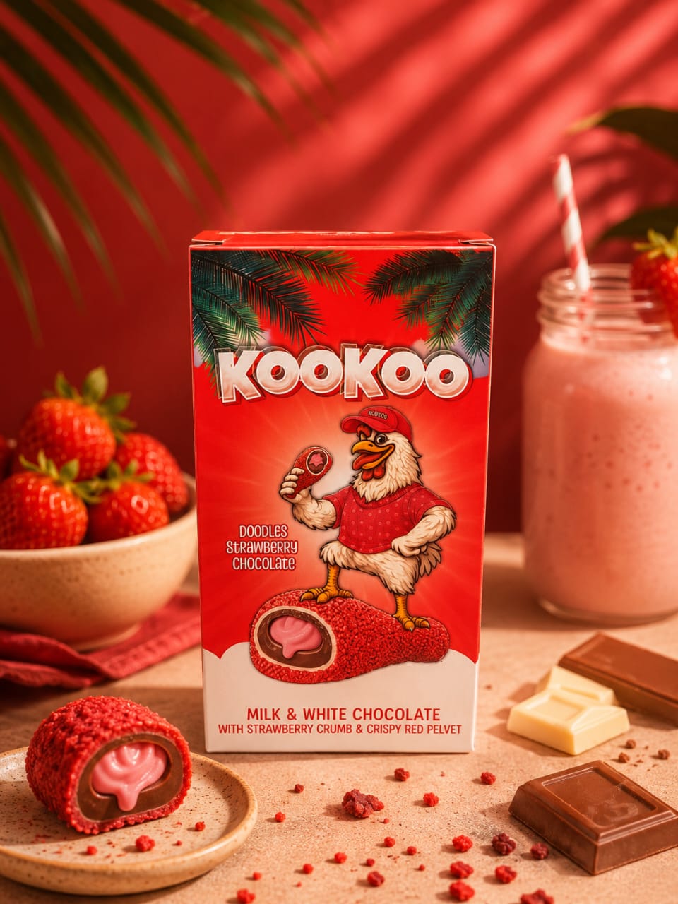 Doodles KooKoo Strawberry Chocolate