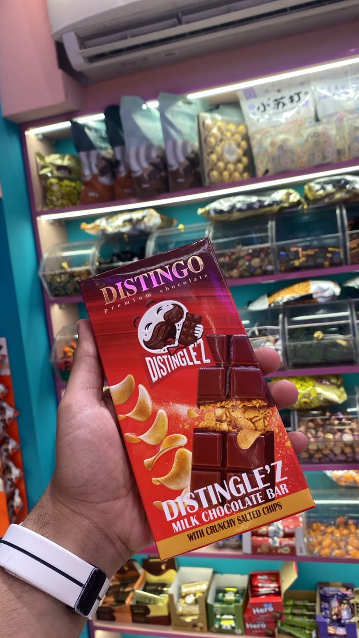 Distingo Distingle'Z Milk Chocolate — Salted Chips